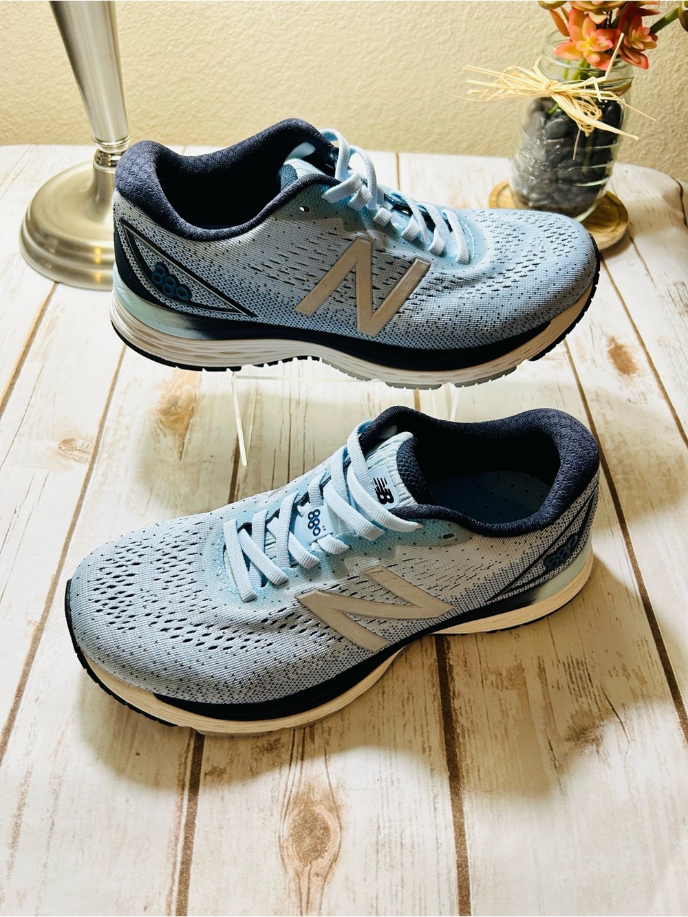 New Balance 880 V.9 Women's Running Jogging Walking Shoes Light Blue Size 8